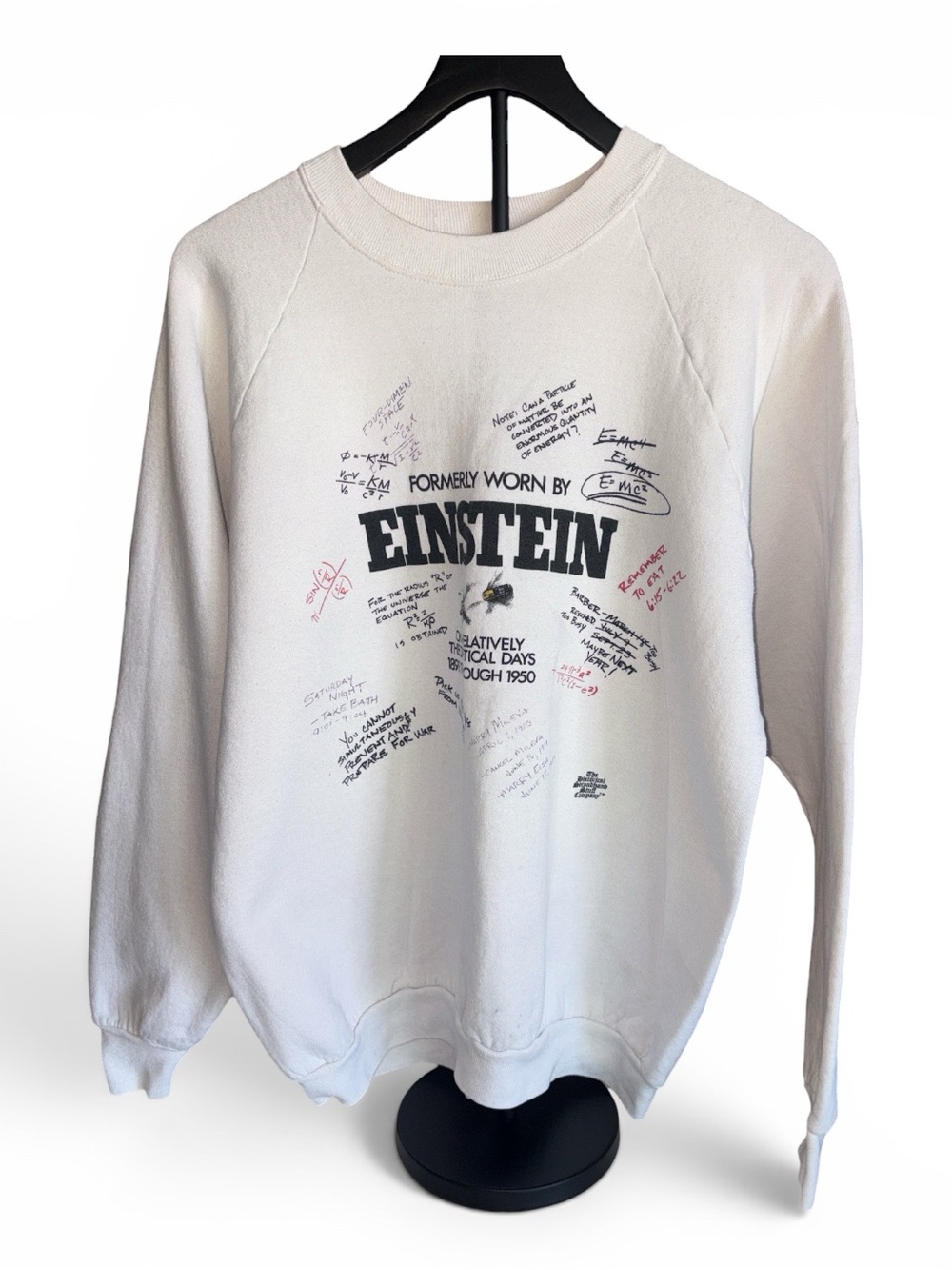 Vintage Einstein Crewneck adults XL